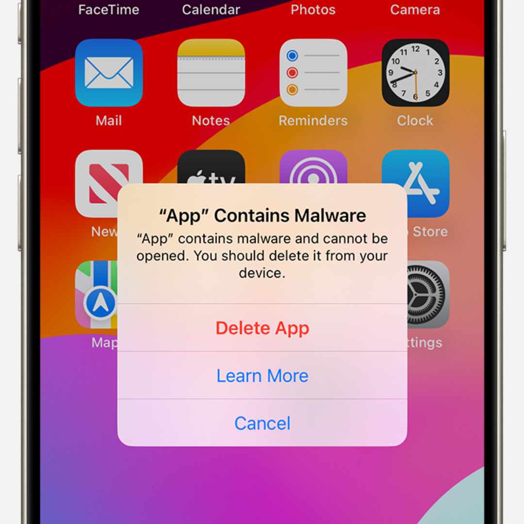 Can iPhones get viruses?