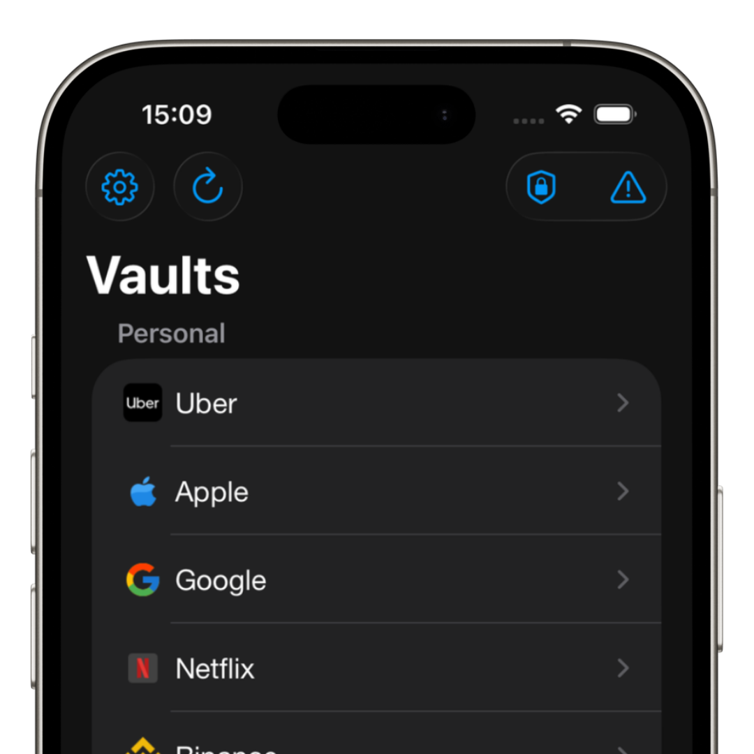 How to organize passwords